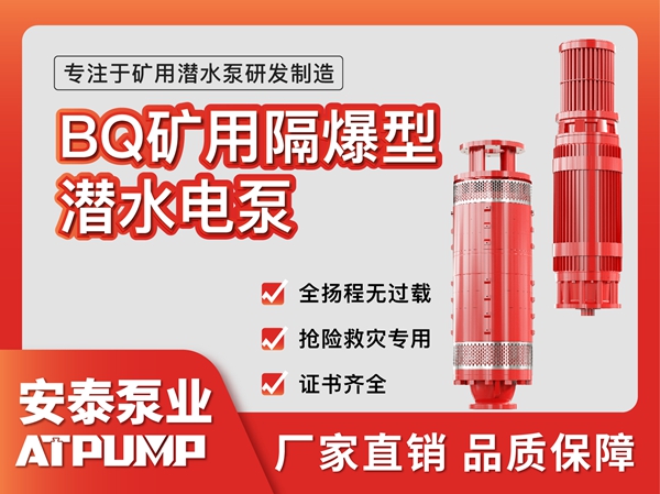 矿用隔爆型潜水电泵